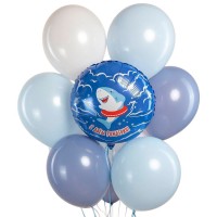 Воздушные шарики с акулой на день рождения №1444