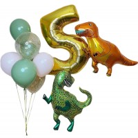 Шарики с динозаврами на 5 лет №368