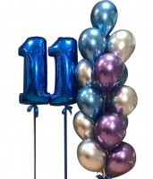 Гелиевые шары на 11 лет №510