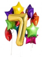 Набор шаров на 7 лет №221
