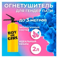 Огнетушитель для Гендер Пати 003